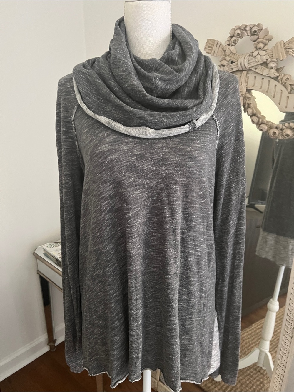 Free People Beach Cocoon Cowl Neck Pullover